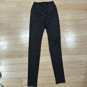 Wilfred Free Grey Suede Leggings